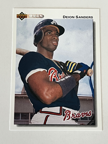 1992 Deion Sanders Upper Deck #247 (NM-MT).