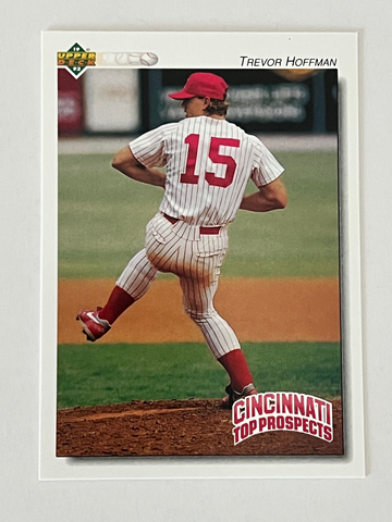 1992 Trevor Hoffman RC Upper Deck Minor League #105 (NM-MT).