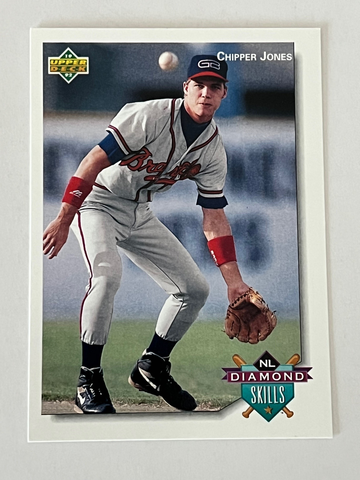 1992 Chipper Jones RC Upper Deck Minor League #66 (NM-MT).