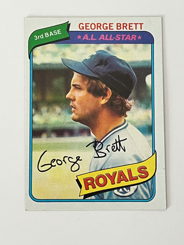 1980 George Brett Topps #450 (EX-NM)