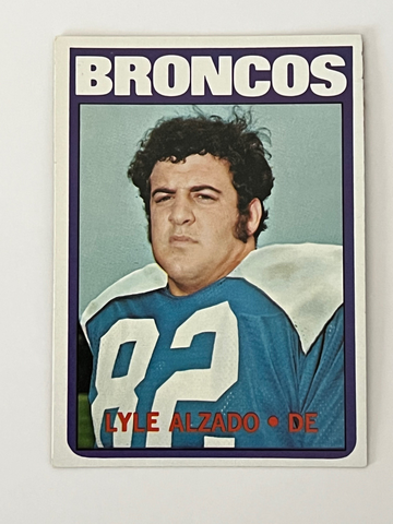 1972 Lyle Alzado RC Topps #106 (NM)