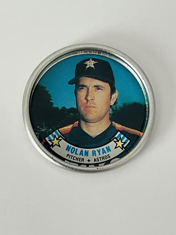1988 Nolan Ryan Topps Coin #50 (NM).