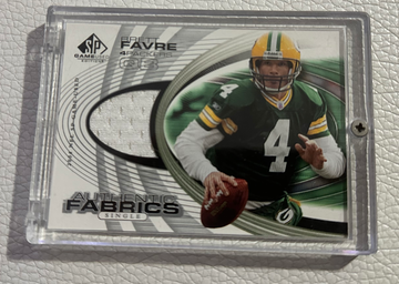 Brett Favre  2004 SP Game Used Edition Authentic Fabrics  #AF-BF HOF