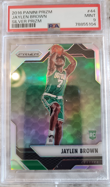 Jaylen Brown 2016 Panini Prizm Silver Prizm Psa 9 Mint