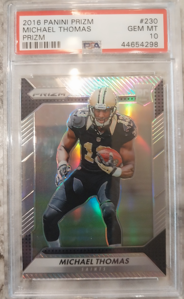 2016 Panini Prizm Michael Thomas Psa 10 Gem Mint 
