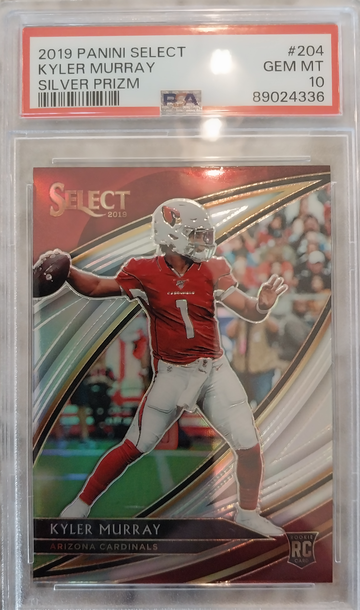 2019 Panini Select Kyler Murray Silver Prizm Psa 10 Gem Mint 