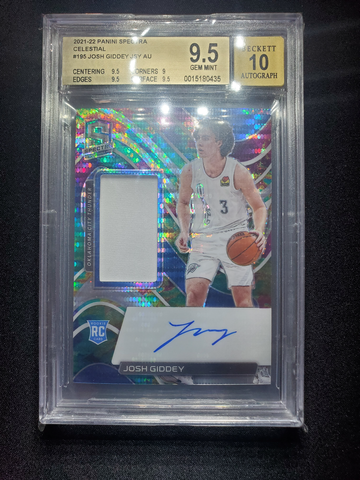 2021 Panini Spectra Celestial Josh Giddey 