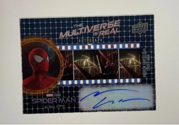 2023 Upper Deck Spiderman Andrew Garfield Auto - No Way Home Multiverse Real