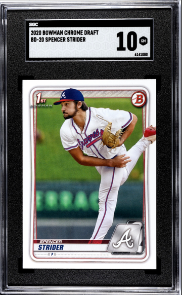 2020 Bowman 1st Spencer Strider Atlanta Braves 10