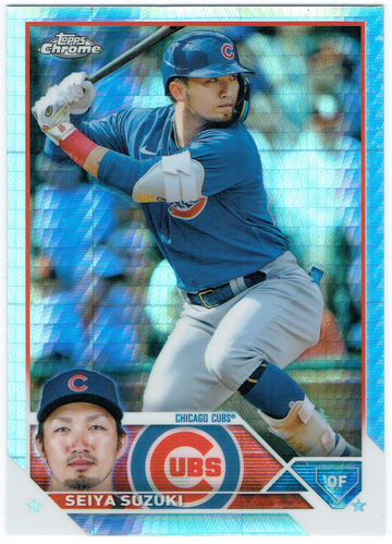 2023 Topps Chrome Seiya Suzuki Prism Refractor