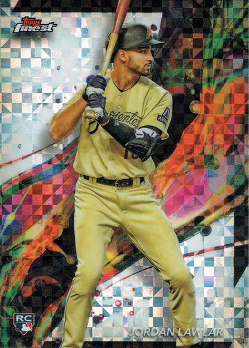 2024 Topps Finest Jordan Lawlar RC Checkerboard Refractor (Common)