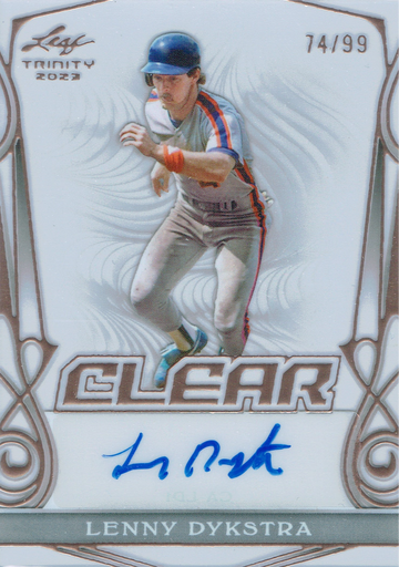 2023 Leaf Trinity Lenny Dykstra 74/99