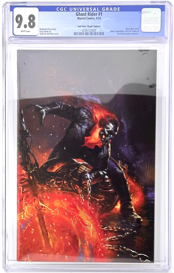 Ghost Rider # 1 (2022) CGC 9.8 Dell' Otto Virgin VARIANT