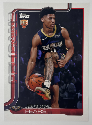  2025 Topps Jeremiah Fears RC # OTC-16