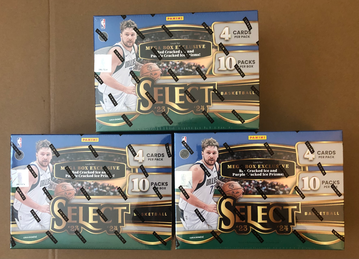 2023-24 Panini Select Basketball NBA Mega Box (lot of 3)