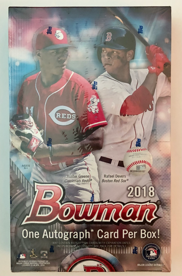 2018 Bowman Baseball Hobby Box
