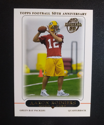 2005 Topps Aaron Rodgers Rookie Card #431