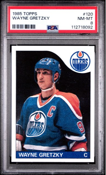 1985 Topps Wayne Gretzky PSA 8 #120