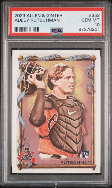 2023 Allen & Ginter #353 Adley Rutschman RC PSA 10