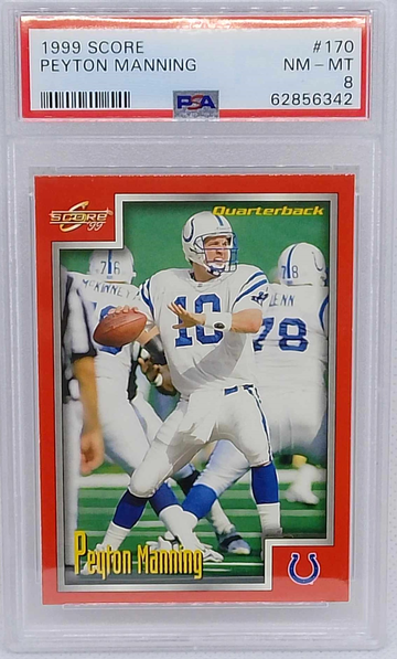 1999 Score #170 Peyton Manning PSA 8