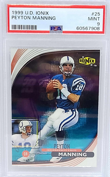 1999 Upper Deck Ionix #25 Peyton Manning PSA 9
