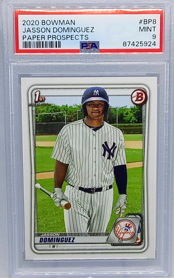 2020 Bowman #BP 8 Jasson Dominguez RC PSA 9