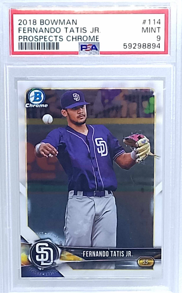 2018 Bowman Chrome Prospects #BCP114 Fernando Tatis Jr PSA 10