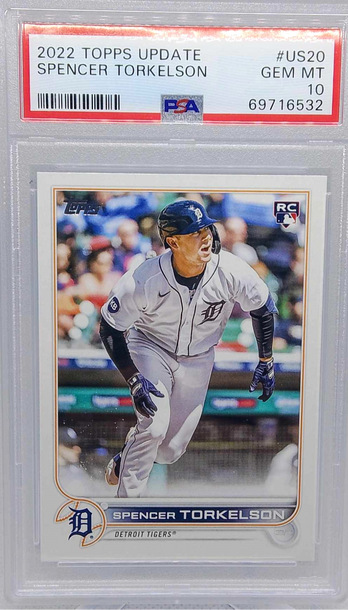 2022 Topps Update #US 20 Spencer Torkelson RC  PSA 10