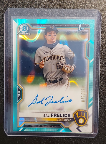 2021 Bowman Sal Frelick Aqua Lava Auto