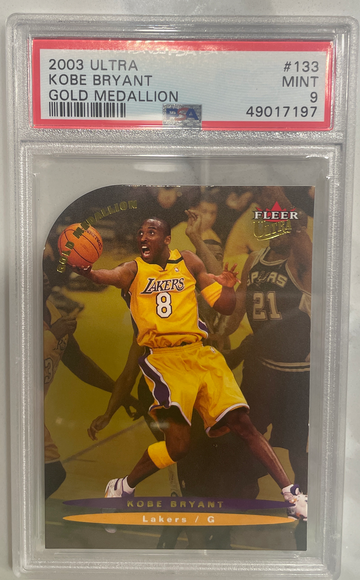 2003 Ultra Gold Medallion Kobe PSA 9 - RARE