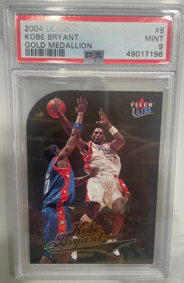 2004 Ultra Kobe Bryant Gold Medallion #8 PSA 9 (no 10s exist)