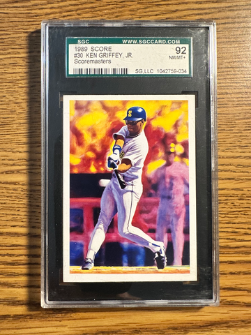 1989 Score Ken Griffey Jr. Scoremasters SGC 92