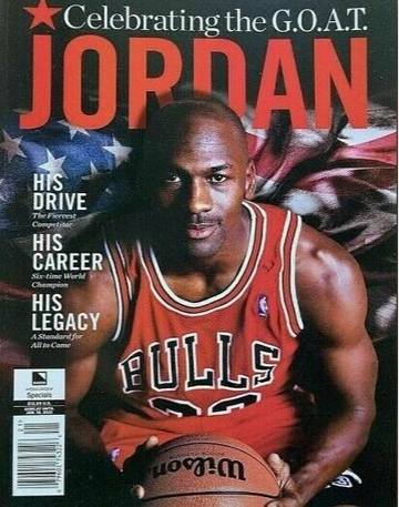Celebrating the G.O.A.T. Michael Jordan Chicago Bulls