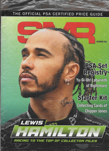 Sports Market Report SMR Monthly PSA Graded Card Price Guide Magazine Lewis Hamilton