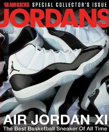 SLAM Kicks Magazine: Nike Michael Air Jordans XI Retro 11 White Vol. 6 (Concords)