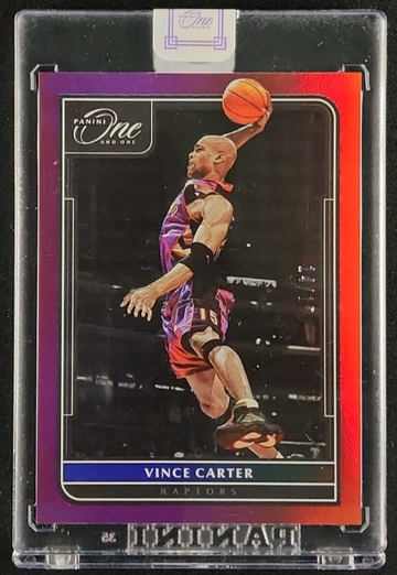 2021 Panini One and One Red Vince Carter /15 #174