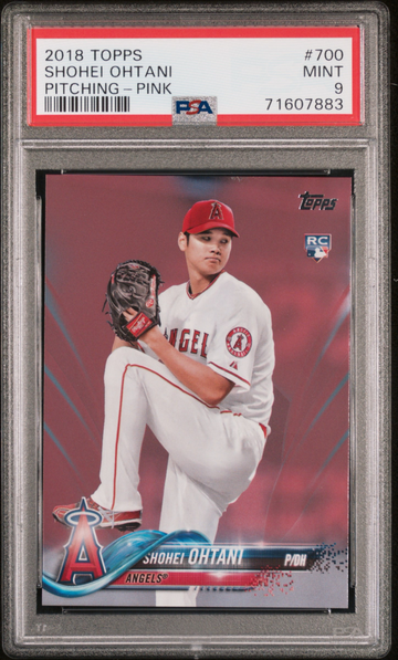 Shohei Ohtani 2018 Topps Series 2 Mother’s Day Pink #/50 PSA 9 Flagship Rookie