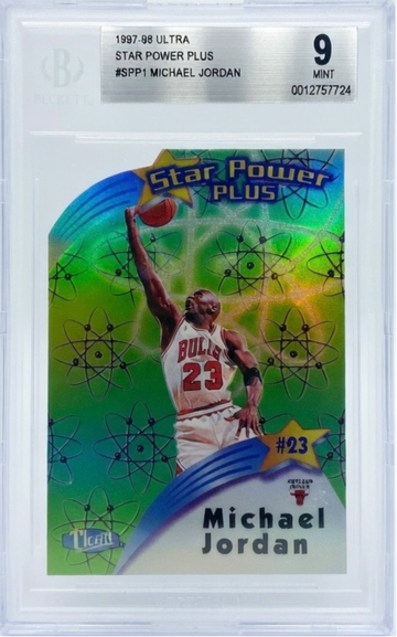 1997 Ultra Star Power Plus Michael Jordan BGS 9 #SPP1