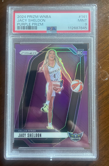 2024 Panini WNBA Prizm Basketball Jacy Sheldon RC Rookie Purple /149 #141