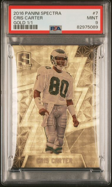 2016 Panini Spectra Cris Carter GOLD 1/1