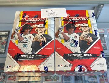 (2) 2023 Bowman Jumbo Hobby Boxes