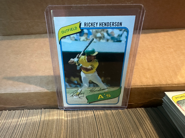 1980 Topps MLB Baseball Complete Set 726 Cards W Nice! Ricky Henderson Rookie RC