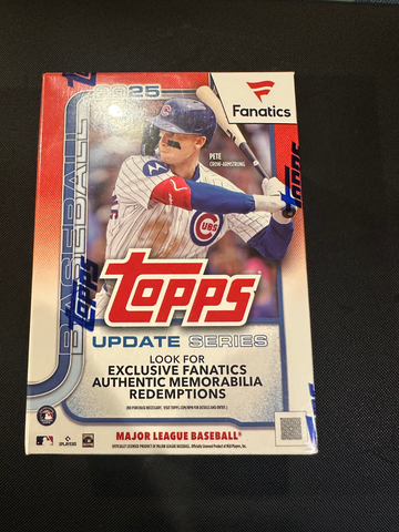 2025 TOPPS UPDATE SERIES FANATICS VALUE BLASTER BOX