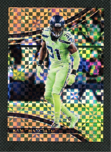 2017 Panini Select Kam Chancellor Field Level Copper Prizm