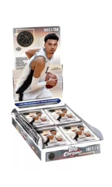 2023-24 Topps Chrome Basketball Hobby Box
