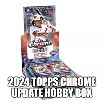 2024 Topps Chrome Update Series Baseball - Factory Sealed Box