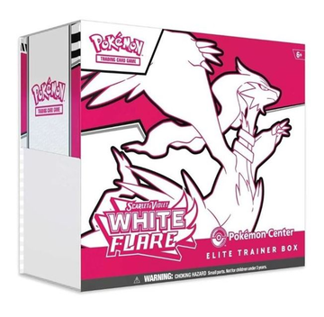 Pokemon Scarlet & Violet White Flare Pokemon Center Elite Trainer Box