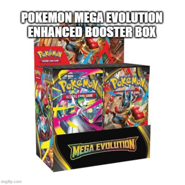 Pokemon Mega Evolution Enhanced Booster Box