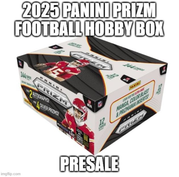 2025 Panini Prizm Football Hobby Box