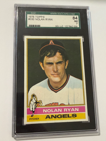1976 Topps Nolan Ryan SGC 7